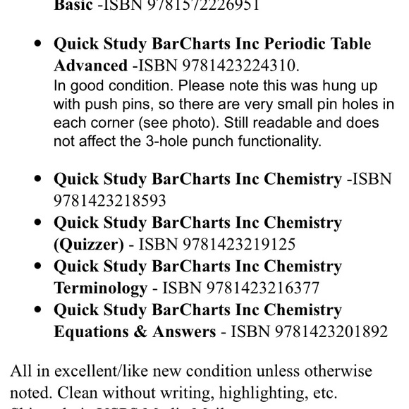 General Chemistry Study Bundle - Picture 8 of 10